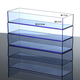 Yonghuan Mirror Cabinet Acryl Verschiedenes Schreibwarenzubehör Bleistiftspeicherbox Organisierende Kiste Schmal