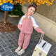 Disney Baby Girl Autumn Outfit Fashionable Children 2025 New Spring and Autumn Big Children's Kulomi Jacket Traje deportivo casual Conjunto de dos piezas Kulomi Kulomi Jacket + Pants 140 (Modelo mejorado) CM