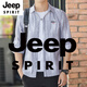 Jeep Spirit Summer de la camisa de manga larga para hombres chaqueta americana de hielo suelto de hielo seda fresca protección solar con protección solar 6173 gris m 90-110jin [Jin equivale a 0.5 kg]