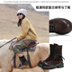 Mio [gleiches Modell in Cheng Xiao] Mio 2024 Winter Retro Britisch-Stil Dick-Soled-Martin-Stiefel coole weibliche Mittelröhrchen Stiefel Ton 37