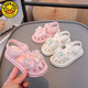 G.Duck Kids Little Yellow Duck Girls Sandalen Süße Bow Kulomi 2025 Sommer Neue Kinderschuhe Anti-Schlupf-Mode und vielseitig DM-9902 Pink 28 Größe 16,5 cm