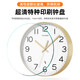 Timess Radio Clock Wall Clock Living Room Clock 2025 New Clock Wall Hanging Automatic Time Punch-Free Wall Watch 35cm