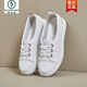 
Woodpecker 2025 summer new white shoes for women hollow breathable student board shoes casual shoes heightened ins trendy street photography silver 35