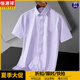 Hengyuanxiang Pure Cotton Herren-Kurzärmel-Hemd im Sommer Neuen Stil für den neuen Stil mittleren Alters und junger Unternehmen.