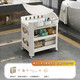 
VALDERA diaper table baby care table newborn baby diaper table massage touch bath table multifunctional foldable diaper table PU pad imported HDPE food grade 0 formaldehyde