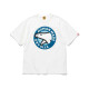 
Spot HUMAN0 Japanese summer heavyweight bamboo cotton polar bear printed short-sleeved T-shirt Japanese short tee black 3882 L