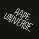 AAPE Flagship Store Herren Frühlings- und Sommermuster Stickerei Multi-Pocket Casual Trendy Shorts B691XXO BKX/Black S