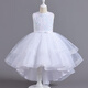 Vestido de cola hinchado de verano de la princesa Yu Yu 3-14 años