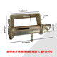 Truck rope tightener manual tightener heavy duty small automobile welding rope tightener ratchet thickened large galvanized welding rope tightener-1049