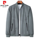 Pierre Cardin 2025 Herbst-High-End-Jacke für Männer im mittleren Alter, Casual, Anti-WARM-Baseball-Stand Collar Fashion Jacket 1048 Modelle-Marine Blue M 170 [Empfohlen 100-115jin [Jin Equals gleich 0,5 kg]]