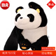 Süße kleine Waschbärpuppe Plüschspielzeugsimulation Panda Zoo Kinder Geburtstag Geschenkpuppe Stammes Stammes BROWN WACKCOON 45 cm [Bandverpackung]