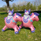 SHICAI Niños Cartoon Animal Balloon de encaje al aire libre con ruedas Propiedad