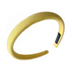 BARY REEF Elegant Goose Yellow Korean Fabric Hair Hoop Women's 2025 New High-Skull Pressure Hair Headband High-Quality External Hair Accessory Yellow Hair Hoop