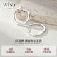 The only (Winy) French style earrings 925 silver birthday gift for wife and girlfriend, high-end and light luxury