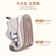 Shepherd Boys Toddlers Spring and Automne Chaussures pour enfants pour garçons Soft Soft Soled Pain Chaussures en cuir Nouilles bébé Chaussures minces crépuscules Gris 22