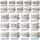 Cajero de almacenamiento de vestuario de SANQIHU Cajero de almacenamiento Caja de ropa de ropa para el vestuario de vestidos de vestir del hogar Gabinete de almacenamiento de plástico DC1049 Profundidad 45 Ancho 23 Altura 19.5 Calidad de exportación de dos paquetes