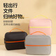 Gray Duck (None) New Certificate Storage Bag Family Passport Document Storage Box Large Capacity Contrast Color Portable Travel Card Case Storage Bag Gray Three-layer Lock [35x26x11cm]