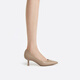Charles / Keith Simple Commuter pointu pointu talons hauts Single Chaussures Chaussures de mariage Chaussures de femmes Cadeau d'anniversaire de femme CK1-60361352 Couleur de viande nue 37