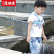 Anti-lost, take away, and lose the baby, children, prevent babies and children from losing vests, dual-purpose traction rope, anti-lost rope, vest blue 1.5 meters