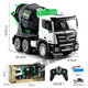 Huina Engineering Vehicle Extra Large Remote Control Mixer Truck Rechargeable Model Cement Concrete Children's Toy Car Boy Small Huina 557 Guaranteed Top Matching Three Batteries and One Charge