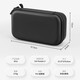 ZOCI DJI pocket 3 storage bag, simple and portable hand-held machine bag, protective case, accessories, waterproof, scratch-proof and drop-proof, gimbal, camera safety shell, all-round set, accessories storage box, black - black velvet protection included POCKET 3 storage bag