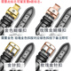 通用瑞士名爵manjaz手表表带原装真牛皮男女7213 6189蝴蝶扣表链20mm 黑色表带-银色针扣 表带接口宽度=12mm