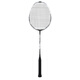 Witess Badminton Racket 720 Doppeler Schuss Vollkarbon kämpfend-resistant haltbarer Kohlefaser-Einsatz-Set-Set bunte schwarze 723-Single [6U Full Carbon] Breaking Wind Pulling Line 27 Pfund [Intermediate Player]