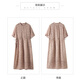 Ehangy Light Luxury Brand Dress для женщин 2025 Лето Новая модная и модная и модная возрастная снижение для похудения Тонкая темпераментная юбка Фундамент Цветок XL
