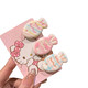 Girly cream candy color cute snapper fish hairpin sweet ins bangs cartoon clip day headdress small fish hairpin 5 pieces