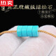 QNIZ Hong Kong and Macao light luxury high-end quality Hubei turquoise bead spacer high porcelain abacus beads old type just with beads Xingyue Bo selected mesh flower spacer beads 6mm/4 pieces