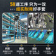 星宇优耐保A698乳胶压纹园艺劳保手套半挂防滑耐磨工地工人 6双装