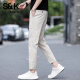 Benny Road S/K casual pants for men 2025 new loose straight sports men's pants ice silk summer thin men's pants off-white cropped pants 30 sizes / Suggested 110-120Jin [Jin equals 0.5 kg]