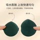Air Cushion Powder Puff Beauty Egg Double Powder Puff Pineapple Pie Egg Yolk Pie Powder Puff Wet and Dry Makeup Tool Solid Color Powder Puff Independent Bag Random Color 3 Pieces