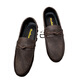 Changxiang Huili Herren Beans Schuhe koreanische Version der geschäftlichen Arbeit lässige Lederschuhe atmungsaktiv und vielseitig ohne Rutsch einstufige Männerschuhe 2025 Sommer D826 Black 39