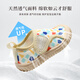 Aibi Leco Kindergarten Shoes Spring and Summer New Breathable Mesh Boys and Girls Shoes Indoor Shoes Soft Sole Non-Slip Children's Baby Sandals Beige Single Liner - Soft Sole Non-Slip 27 Shoe Inner Length 17cm/Suitable for Foot Length 16.5cm