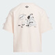Adidas Kinderkleidung 25 Sommer- und Herbstmädchen T-Shirts Co-Branded Bogenverzierung für Mid-Large Children's Lose Cotton T-Shirt KG6626