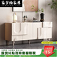 
Jiamengqi 2025 new Italian light luxury master design French sideboard luxury villa dining room tea [French master design] 138cm long four-door sideboard [package installation]