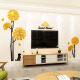 Creative Dandelion TV Fondo de pared Sala de pared Decoración de la pared del dormitorio Diseño del dormitorio 3D Autoadhesivo tridimensional 3294B Sky Blue Big