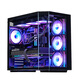 Renaissance Ruilong 9700X/9600X host RTX5070Ti/5060Ti graphics card Delta mobile assembly computer e-sports game live broadcast AI design complete machine DIY assembly machine RTX5070Ti+R7 9700X丨Configuration five