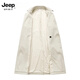 JEEP SPIRIT German mid-length windbreaker men's British style casual over-the-knee coat jacket for men khaki WASSUP OTHER M Recommended weight 90-120Jin Jin equals 0.5 kg