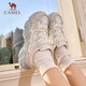 Camel (CAMEL) Nebula 2nd generation daddy women's shoes retro height-enhancing wear-resistant sports shoes K25B09L7027 Ivory white/blue 38