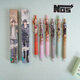 Хроники гробниц UHFQ Raiders 'New Blind Box Pen Creative Anime Peripheral Stationery Press Natural Pen Quick Dry Black Water Pen 0,5 м х-6174 Временный агент Blind Box Strance 6 0,5 мм 0,5 мм x сингл