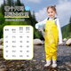 Children's waders, outdoor play water clothes, catching fish and catching sea, half-length waders, suspenders, one-piece shoes, waterproof beach, 27 shoes, 17:5cm