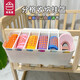 
Yusenyi baby cot hanging storage hanging basket diaper diaper hang bag bed head hang bag floor fence shoe drag partition storage box 5 pieces of partition board adjustable white