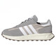 阿迪达斯 （adidas）RETROPYE5白灰爆米花三叶草复古休闲跑步鞋Q47101官方旗舰 GY9922米白灰 / 36.5
