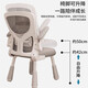 Presidente de estudio para niños, silla de escritura de estudiantes de escuela primaria y secundaria para el hogar Use el asiento de levantamiento ajustable Silla de respaldo, silla de computadora de oficina 983 silla de estudio suave [gris blanco + látex]