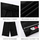 Yuke Youth and Adult Children's Swimming Training Swimwear High School and Junior High School Student Examination Swimsuit and Swimwear Set Black Swimsuit Bottom Cap + Swimming Goggles Earplugs Nose Clip XL (90-115Jin Jin is equal to 0.5kg)