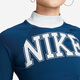 Nike New Women's Sports Imprimé T-shirt à manches longues décontractés DQ6625-460 L