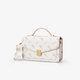 Nucelle Neue Zhilan Pegasus Hüllstoffbeutel Frauen 2025 Neue Pendler-Achselhöhlen-Tasche Ein Schulter-Crossbody Small Square Bag Handtasche Chinesische Valentinstag Geschenk Pulach Pulver [Dose geschriebene Grußkarte] Mode High-End-Marke Geben Sie Freundin Gipend