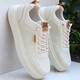 Wen Xizi Brand Chaussures pour hommes pour l'été Sports respirants et chaussures décontractées pour hommes 2025 Nouvelles chaussures blanches pour hommes Chaussures de seme épaisse polyvalente 9901 Mika 39